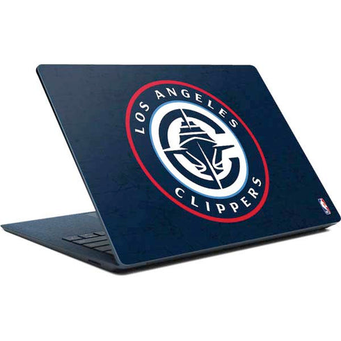 NBA Los Angeles Clippers Distressed Blue Surface Laptop Skin